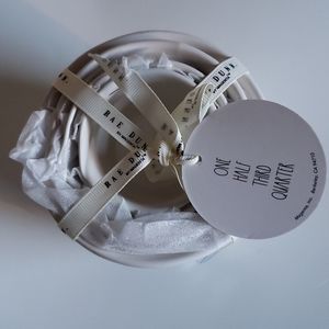 (x 4) RAE DUNN WHITE Measuring Cups...